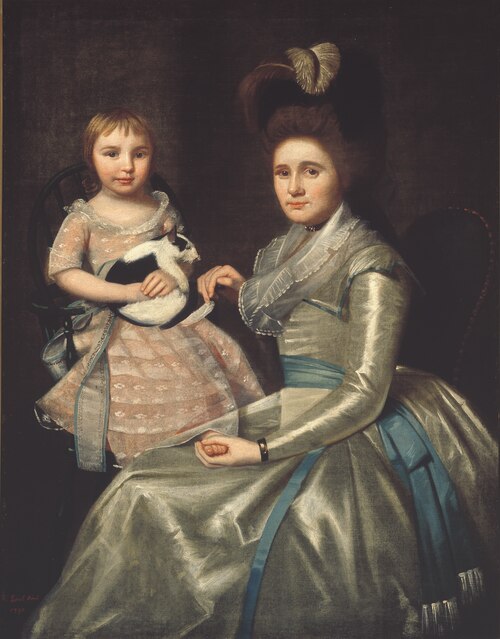 Portrait of Mrs. William Taylor, 1790, Ralph Earl