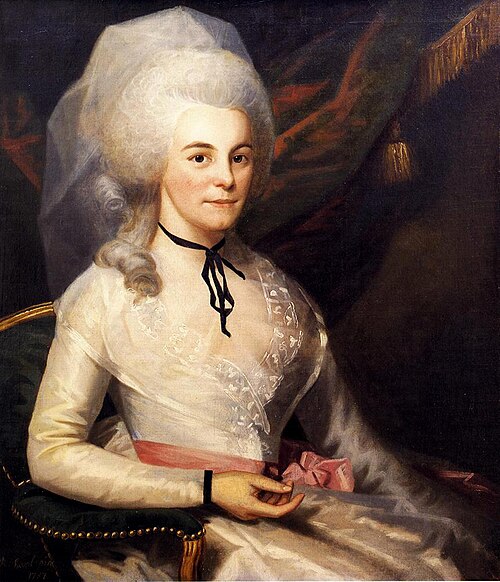 Portrait of Mrs. Alexander Hamilton, 1787, Ralph Earl