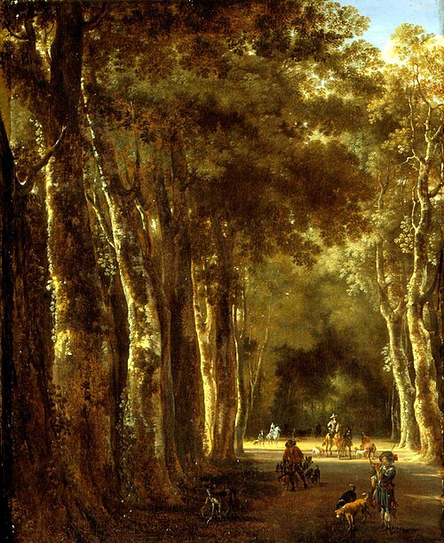 The Avenue, , Jan Hackaert