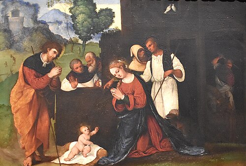 Adoration of the Shepherds, , Ludovico Mazzolino