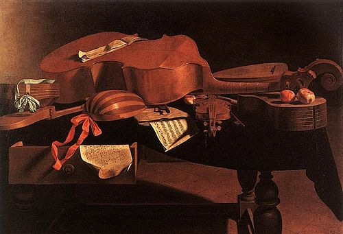 Instruments de musique, 1700, Evaristo Baschenis