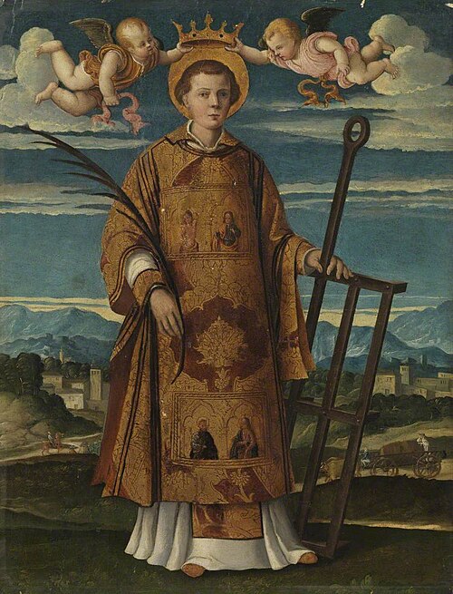 Saint Lawrence, 1525, Girolamo da Santa Croce