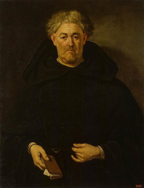 Portrait of a Monk, 1651, Juan de Pareja