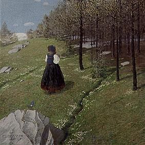 Vorfrühling, 1901, Erich Erler