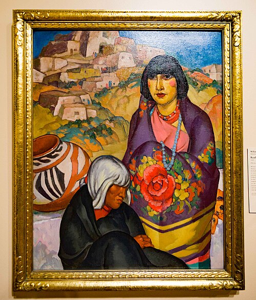 Ready for the Fiesta, 1920, William Penhallow Henderson