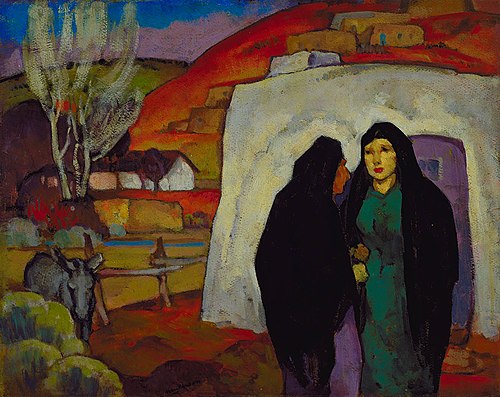 The Gossip, 1922, William Penhallow Henderson