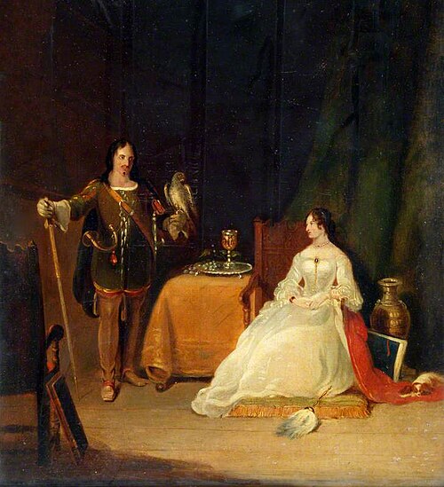 The Betrothed, 1830, Henry Liverseege