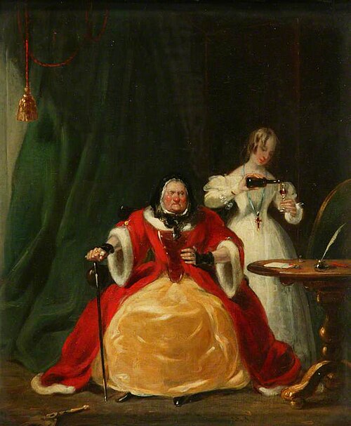 A Touch of the Spasms, 1827, Henry Liverseege