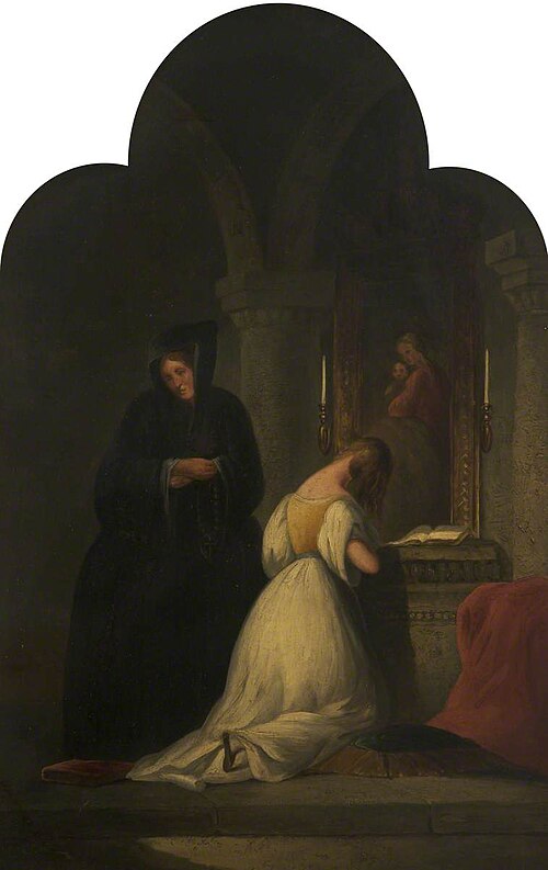 Scene in a Church, , Henry Liverseege