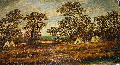 Indian Village, , Ralph Albert Blakelock
