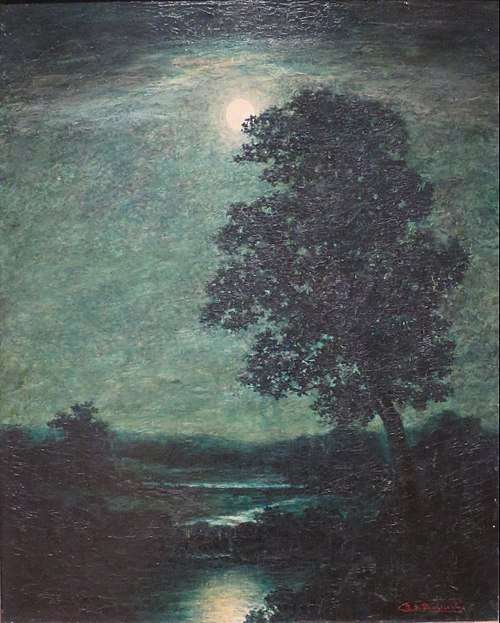 Moonlight, 1883, Ralph Albert Blakelock