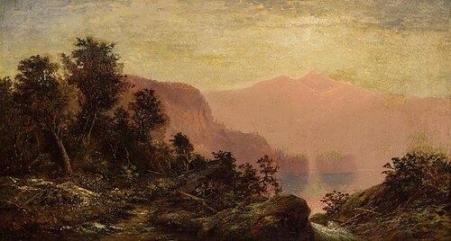 In the Adirondacks, , Ralph Albert Blakelock