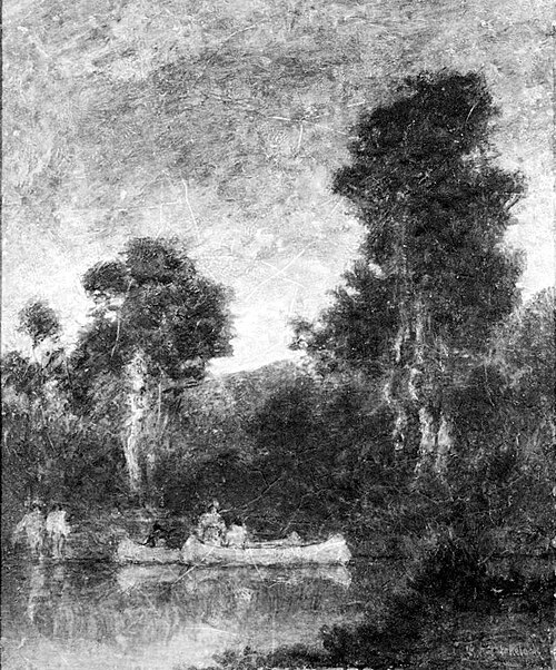 Embarkation, 1887, Ralph Albert Blakelock