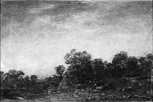 Landscape with Indians, 1887, Ralph Albert Blakelock