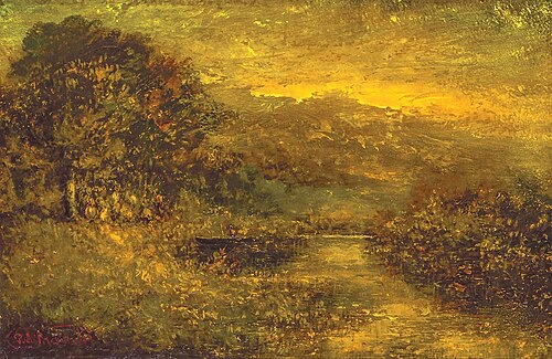 Landscape, , Ralph Albert Blakelock