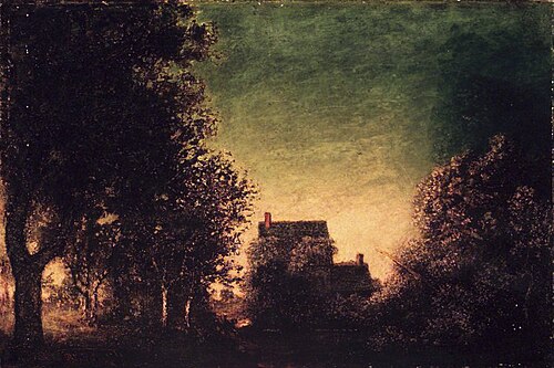 Edge of the Forest, 1885, Ralph Albert Blakelock