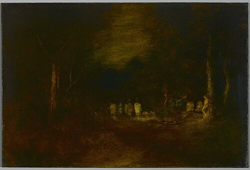 The Captive, 1879, Ralph Albert Blakelock