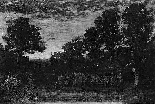 The Pipe Dance, 1880, Ralph Albert Blakelock