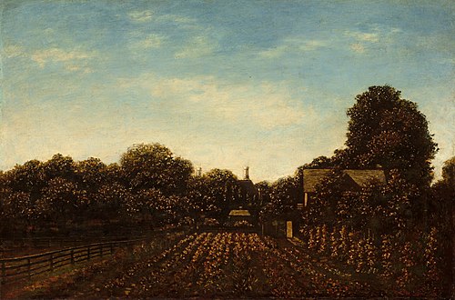 The Artist's Garden, 1884, Ralph Albert Blakelock