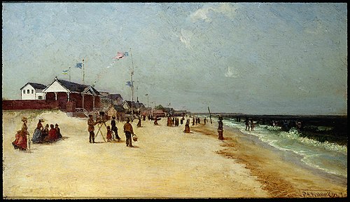 Rockaway Beach, Long Island, New York, 1870, Ralph Albert Blakelock
