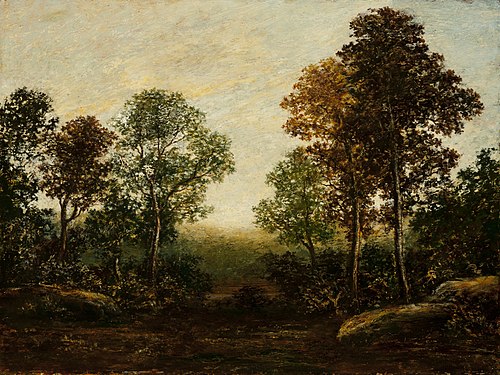 Landscape with Trees, 1890, Ralph Albert Blakelock