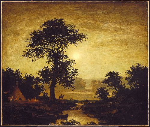 Moonlight, 1885, Ralph Albert Blakelock