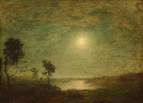 Moonlight, 1890, Ralph Albert Blakelock