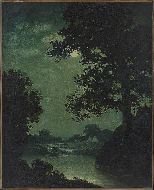 Moonlight, 1888, Ralph Albert Blakelock