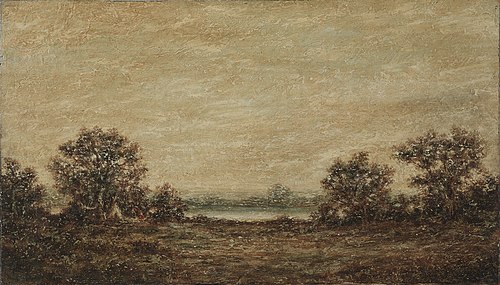 Yellow Light, 1885, Ralph Albert Blakelock