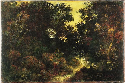 Woodland Brook, 1889, Ralph Albert Blakelock
