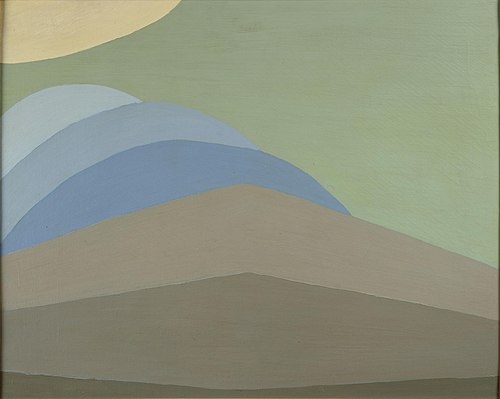 Landschap, 1912, Erich Wichmann