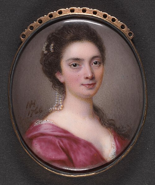 Portrait of a Lady, 1766, Nathaniel, I Hone