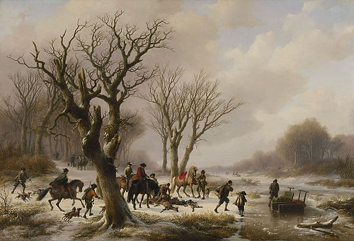 Na de Jacht, 1865, Eugène Verboeckhoven