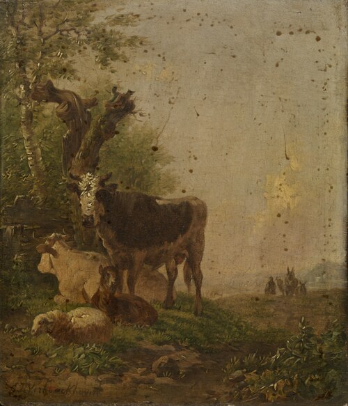 Cows and Sheep, , Eugène Verboeckhoven