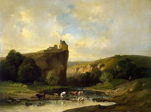 Landscape with a Herd, 1862, Eugène Verboeckhoven