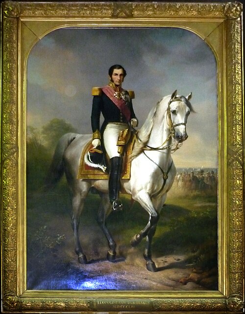 Leopold I Roi des Belges, 1852, Eugène Verboeckhoven