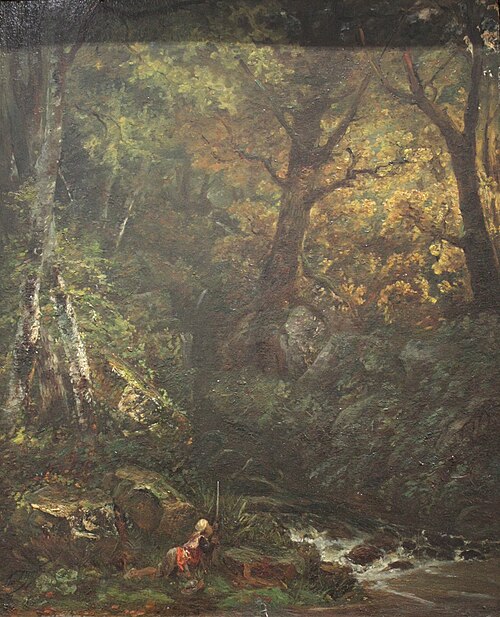 La Cascade du Gros-Hêtre aux Eaux-Bonnes, 1846, Paul Huet