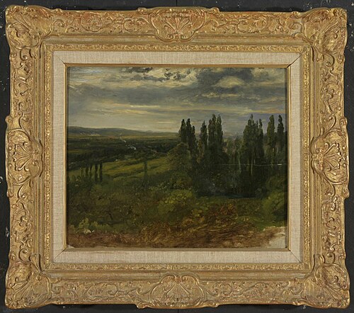 Paysage, 1860, Paul Huet