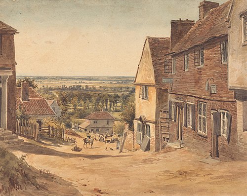 Dagnall Lane, St. Albans, 1820, William Henry Hunt