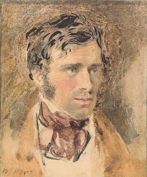 Portrait of a Man, 1820, William Henry Hunt