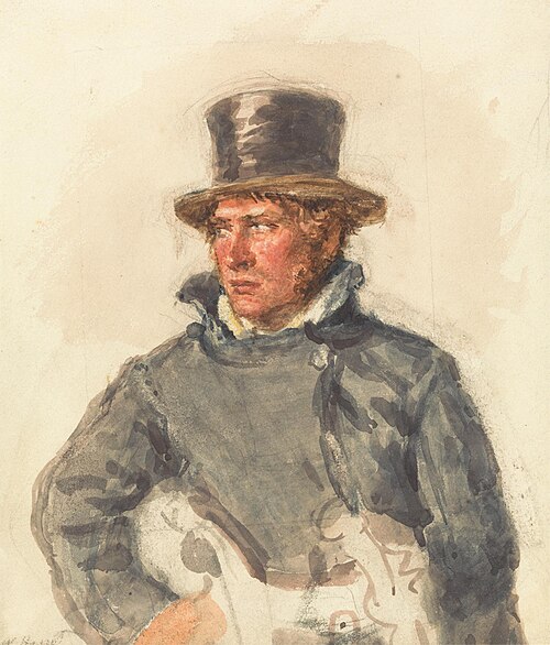 A Postillion, 1817, William Henry Hunt