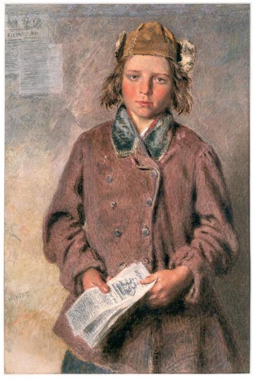 The Ballad Singer by William Henry Hunt - William Henry Hunt, 1841, William Henry Hunt