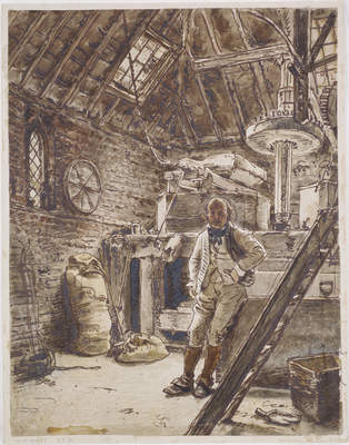 The Miller in his Mill, 1824, William Henry Hunt