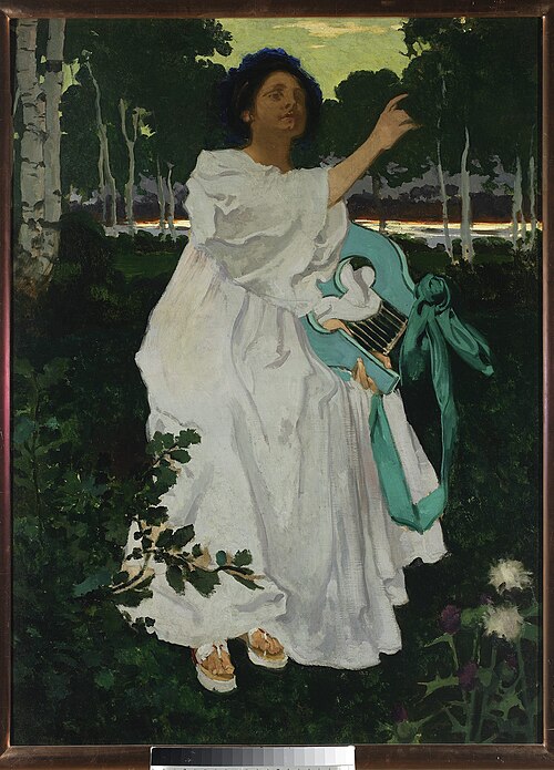 Muse, 1897, Józef Mehoffer