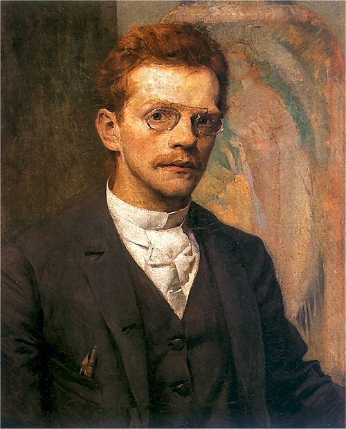 Autoportret, 1894, Józef Mehoffer