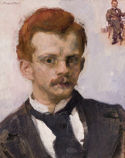 Self-Portrait (1898), 1898, Józef Mehoffer