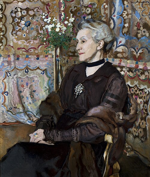 Portrait of Celina Sarowa, 1917, Józef Mehoffer