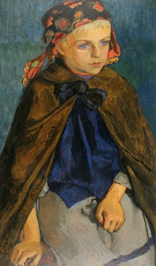 Dziewczynka góralska, 1904, Józef Mehoffer