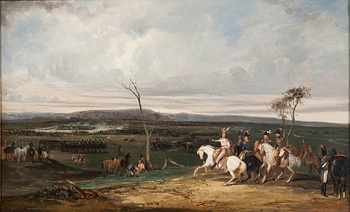 The Battle of Wertingen, , Eugène Lami