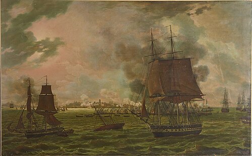 Bombardement de Cadix par l'escadre française, 23 septembre 1823, 1824, Eugène Lami